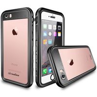 Redpepper Dot Plus Waterproof Backcover Apple iPhone SE (2022 / 2020) / 8 / 7 / 6(s) - Zwart