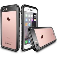 Redpepper Dot Plus Waterproof Backcover iPhone SE (2022 / 2020) / 8 / 7 / 6(s) - Zwart