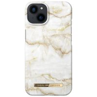 iDeal of Sweden Fashion Backcover iPhone 13 - Golden Pearl Marble