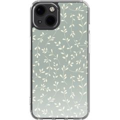 imoshion Design hoesje Apple iPhone 13 - Smoke Green Flowers