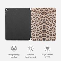 Selencia Vivid tablethoes Apple iPad 6 (2018) 9.7 inch / iPad 5 (2017) 9.7 inch - Wild Leo