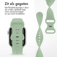 imoshion Siliconen⁺ bandje Apple Watch Series 1 t/m 10 / SE / Ultra (2) (44/45/46/49 mm) - Pistachio - Maat M/L