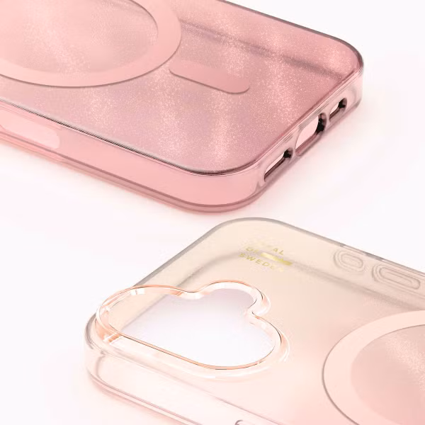 iDeal of Sweden Clear Case MagSafe Apple iPhone 17 - Rose Blush