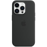Apple Silicone Back Cover with MagSafe Apple iPhone 14 Pro - Midnight