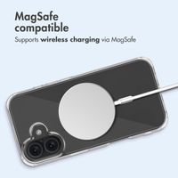 imoshion Protective Back Cover with MagSafe Apple iPhone 16 - Transparent