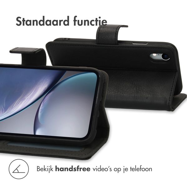 imoshion Luxe Bookcase Apple iPhone Xr - Zwart