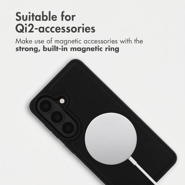 Accezz Edge Back Cover with MagSafe Samsung Galaxy S26 - Black