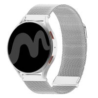 imoshion Milanees magnetisch bandje  - Universeel 18 mm aansluiting - Zilver