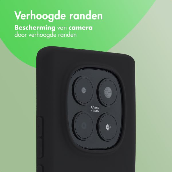 imoshion Color Backcover Xiaomi Redmi Note 15 (5G) - Zwart