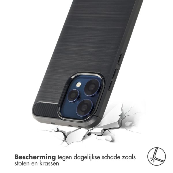 imoshion Brushed Backcover Oppo Reno15 (5G) - Zwart