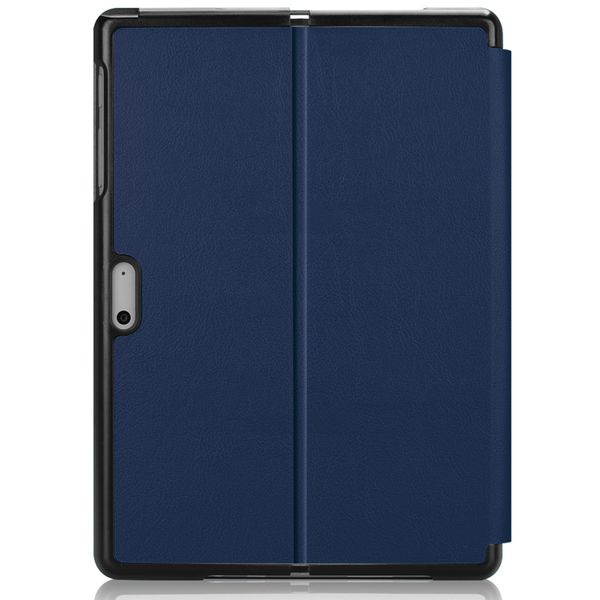 imoshion Trifold Bookcase Microsoft Surface Go 4 / Go 3 / Go 2 - Donkerblauw