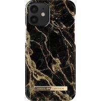 iDeal of Sweden Fashion Backcover iPhone 12 Mini - Golden Smoke Marble