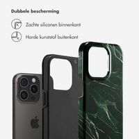 Selencia Vivid Tough Backcover iPhone 15 Pro - Chic Marble Quartz