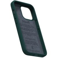 Njorð Collections Salmon Leather MagSafe Case iPhone 13 Pro - Dark Green