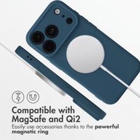 imoshion Colour Back Cover with MagSafe Apple iPhone 18 Pro / 17 Pro - Dark Blue