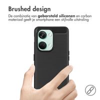 imoshion Brushed Backcover OnePlus Nord 3 - Zwart