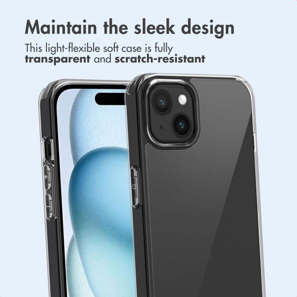 imoshion Protective Back Cover Apple iPhone 15 - Transparent