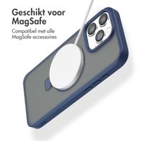 Accezz Ring Stand Backcover met MagSafe iPhone 16 Pro Max - Blue