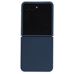 Accezz Liquid Silicone Backcover met MagSafe Samsung Galaxy Z Flip 8 - Donkerblauw
