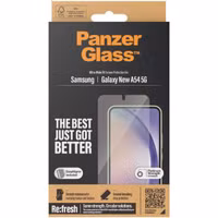 PanzerGlass Refresh Ultra-Wide Fit Anti-Bacterial Screenprotector Samsung Galaxy A55