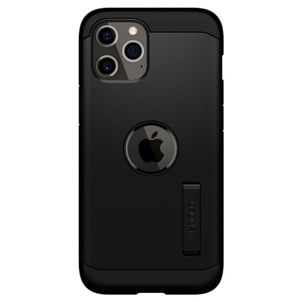 Spigen Tough Armor Backcover iPhone 12 Pro Max - Zwart