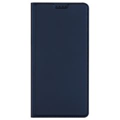 Dux Ducis Slim Softcase Bookcase Honor 90 Pro - Donkerblauw