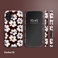 Selencia Vivid Back Cover with MagSafe Apple iPhone 17 - Choco Flower Pop