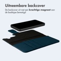 imoshion Uitneembare 2-in-1 Luxe Bookcase Samsung Galaxy S26 - Blauw