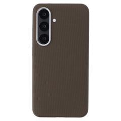 Accezz Mesh Backcover met MagSafe Samsung Galaxy S25 / S24 - Bruin