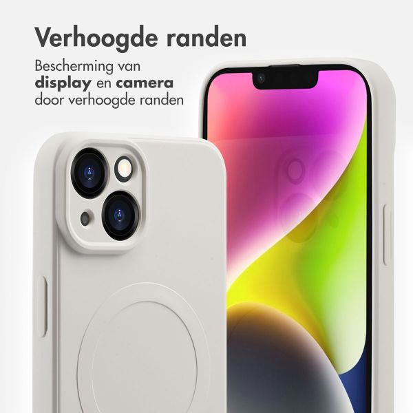 imoshion Color Backcover met MagSafe Apple iPhone 14 - Beige