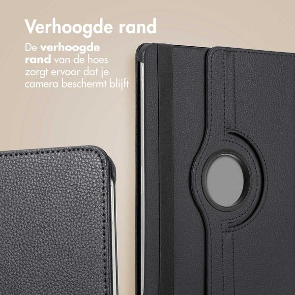 imoshion 360° draaibare Bookcase voor de Lenovo Tab P12 - Zwart