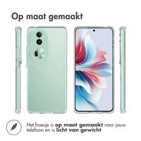 Accezz Clear Backcover Oppo Reno 11 - Transparant