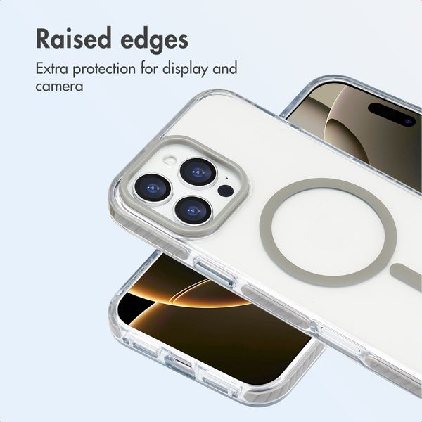 imoshion Combat MagSafe Back Cover Apple iPhone 16 Pro Max - Grey