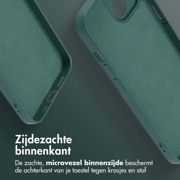 imoshion Color Backcover met MagSafe iPhone 14 - Donkergroen