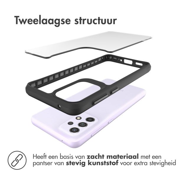 imoshion Rugged Hybrid Case Samsung Galaxy A33 - Zwart