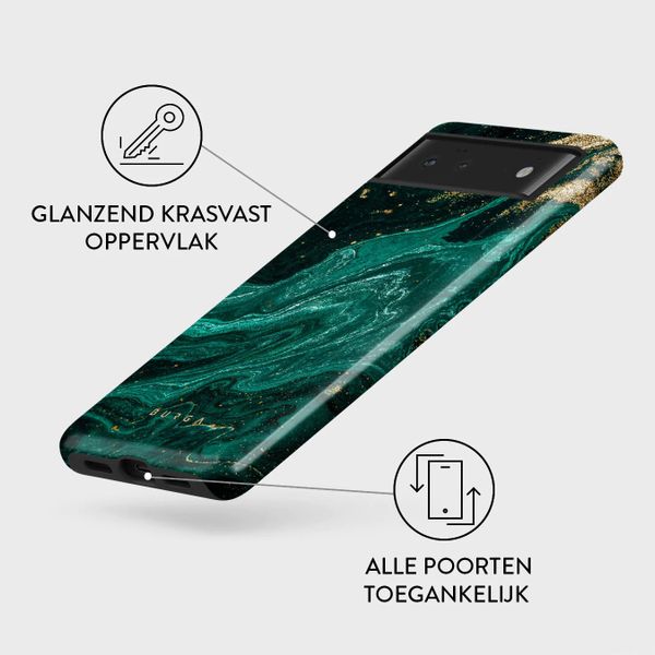 Burga Tough Backcover Google Pixel 6a - Emerald Pool