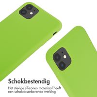 imoshion Siliconen hoesje met koord Apple iPhone 11 - Fluor Groen