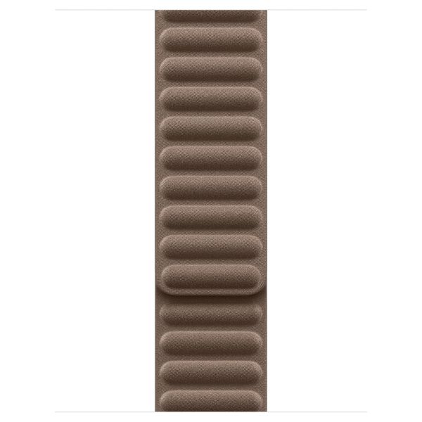 Apple Magnetic Link-bandje FineWoven Apple Watch Series 1 t/m 9 / SE (38/40/41 mm) | Series 10 / 11 (42 mm) - Maat S/M - Taupe