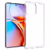 Accezz Clear Backcover Motorola Edge 40 Pro - Transparant