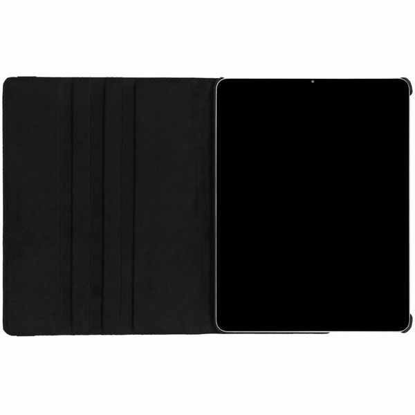 360° Draaibare Bookcase Apple iPad Pro 12.9 (2018) - Zwart