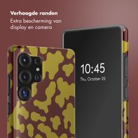 Selencia Vivid Backcover Samsung Galaxy S25 Ultra - Moo'd Olive Dust