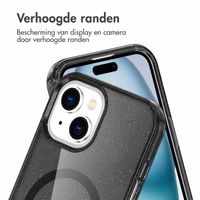 imoshion Sparkle Backcover met MagSafe Apple iPhone 15 - Glitter Zwart