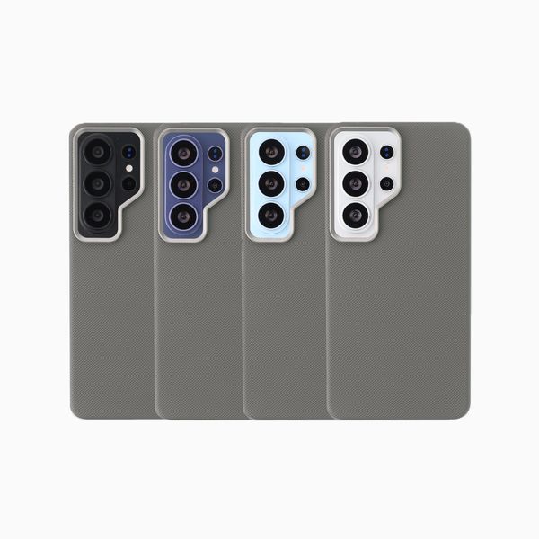 Accezz Mesh Backcover met MagSafe Samsung Galaxy S26 Ultra - Donkergrijs