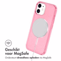 imoshion Sparkle Backcover met MagSafe Apple iPhone 12 (Pro) - Glitter Roze