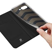 Dux Ducis Slim Softcase Bookcase Google Pixel 9a - Zwart