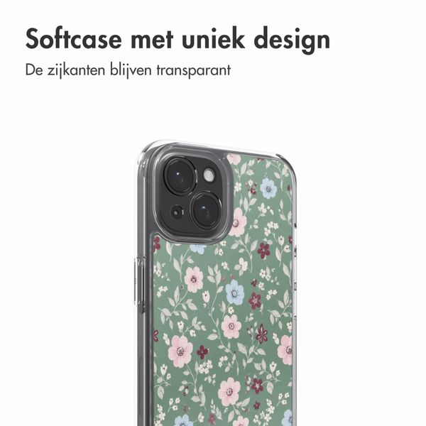 imoshion Design hoesje Apple iPhone 15 - Flower Fields