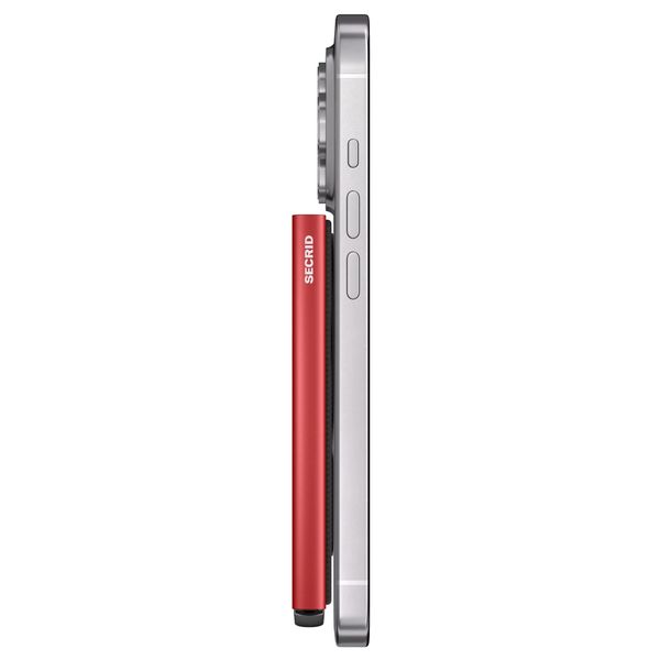 Secrid Cardprotector MagSafe Fluted - Pashouder - Red