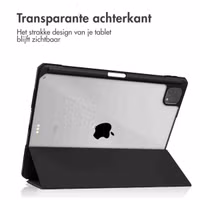 imoshion Trifold Hardcase Bookcase Apple iPad Pro 12.9 (2018/2020/2021/2022) - Zwart
