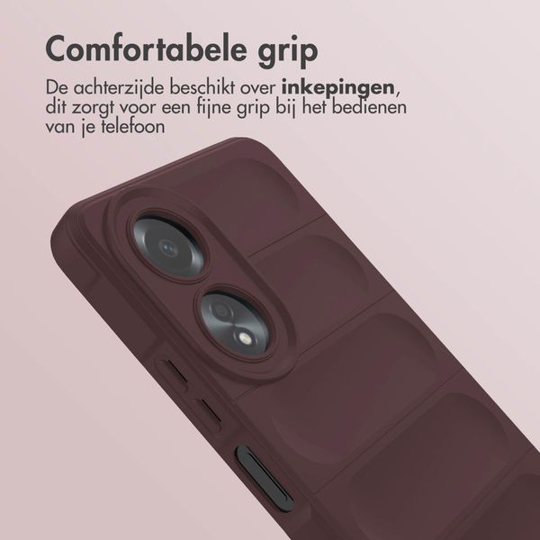 imoshion EasyGrip Backcover Oppo A58 - Aubergine