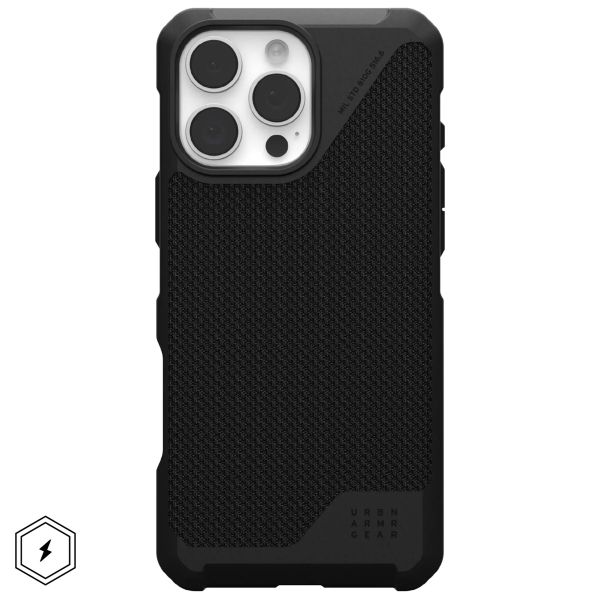 UAG Metropolis LT MagSafe Backcover Apple iPhone 16 Pro Max - Kevlar Black